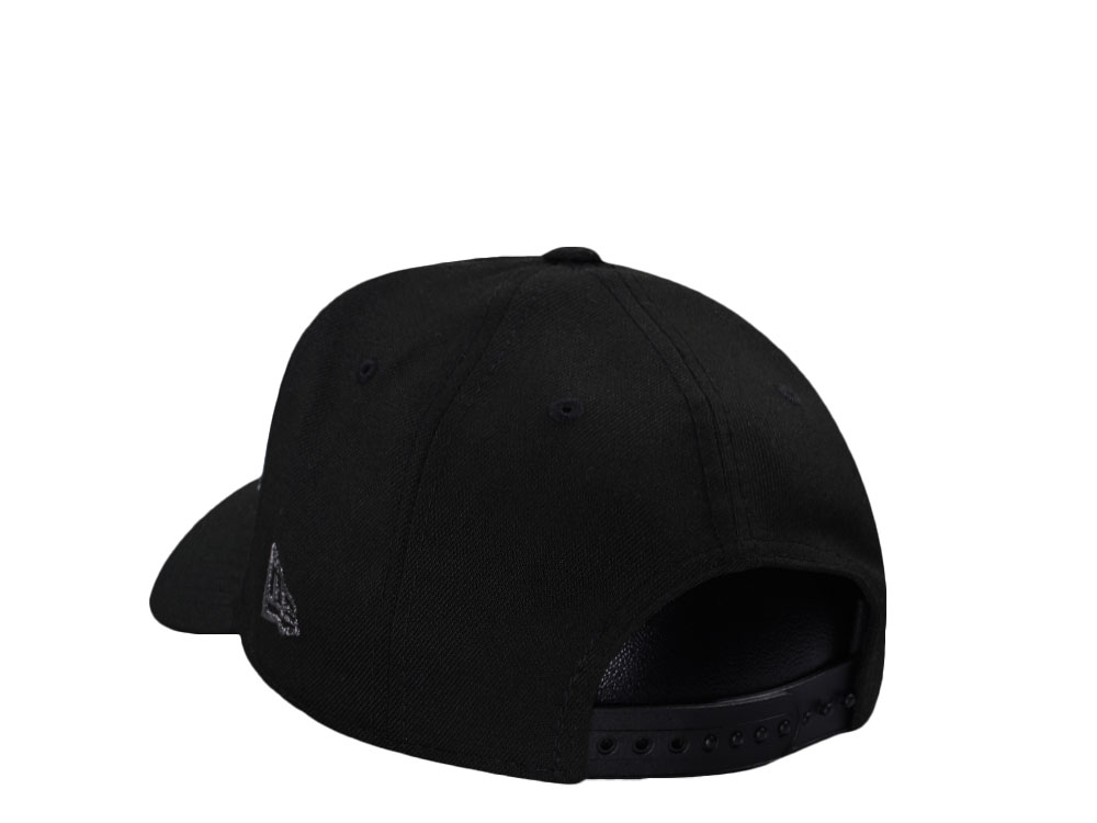 New Era Anaheim Angels 20th Anniversary World Champions Liquid Titanium Edition 9Forty A Frame Snapback Casquette
