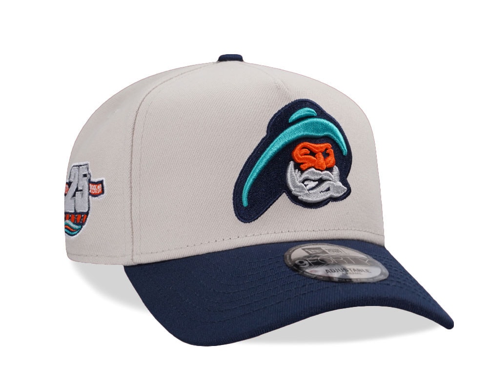 New Era New York Islanders 25th Anniversary Stone Two Tone Edition 9Forty A Frame Snapback Casquette