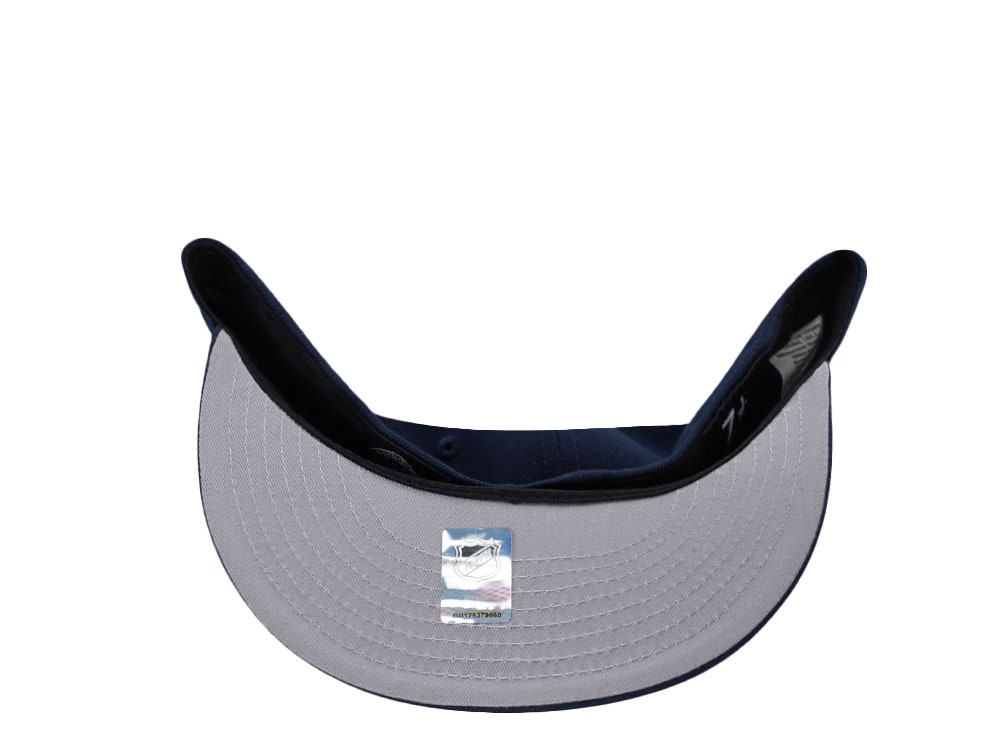 New Era New York Islanders Final Regular Season Home Game Navy Two Tone Edition 59Fifty Fitted Casquette