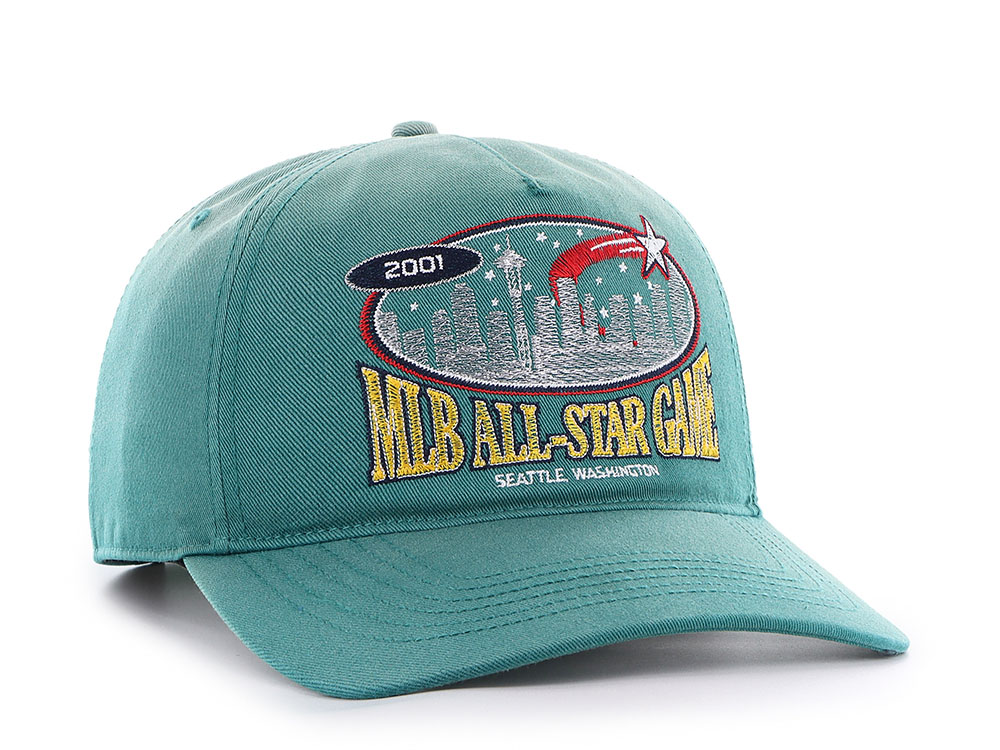 47 Brand Seattle Mariners All Star Game 2001 Midsummer Classic Tailgate Teal Hitch Snapback Casquette