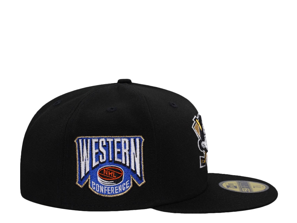 New Era Anaheim Ducks Western Conference Black Prime Edition 59Fifty Fitted Casquette