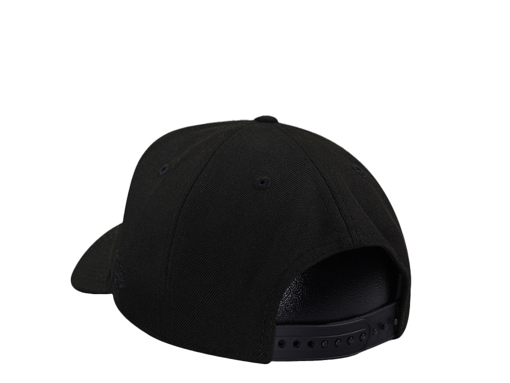 New Era Chicago Bulls All Black Classic Edition 9Forty A Frame Snapback Casquette