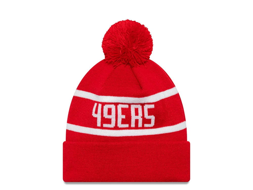 New Era San Francisco 49ers On The Cuff Jake Red Chapeaux
