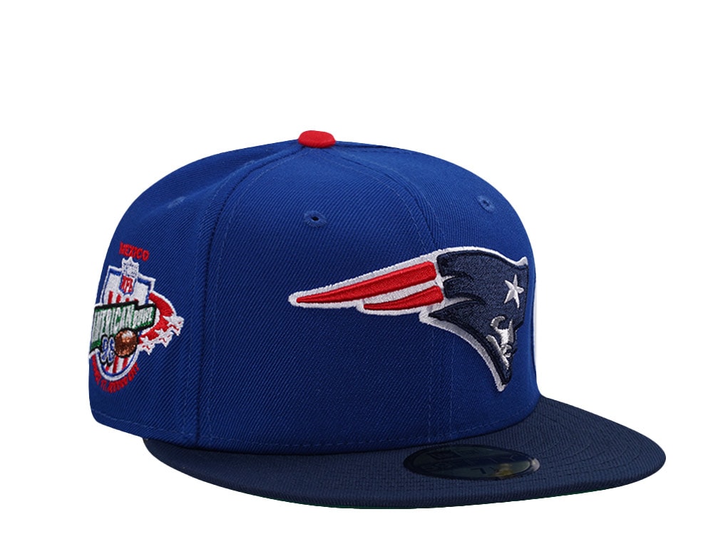 New Era New England Patriots American Bowl 1998 Blue Two Tone Edition 59Fifty Fitted Casquette