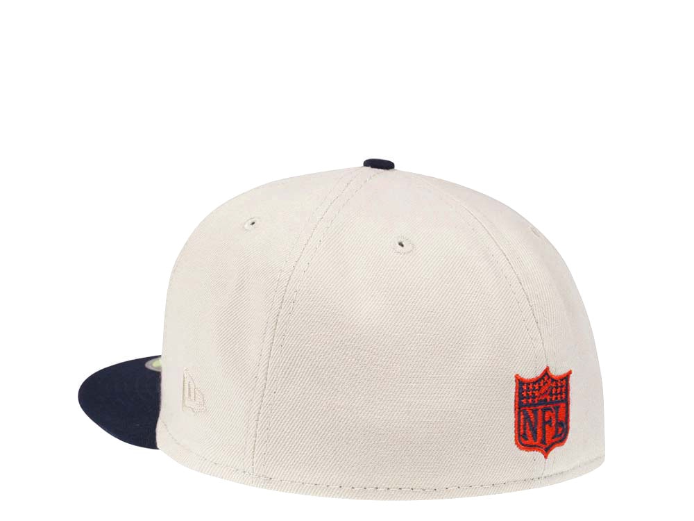 New Era Chicago Bears Cream Two Tone Edition 59Fifty Fitted Casquette