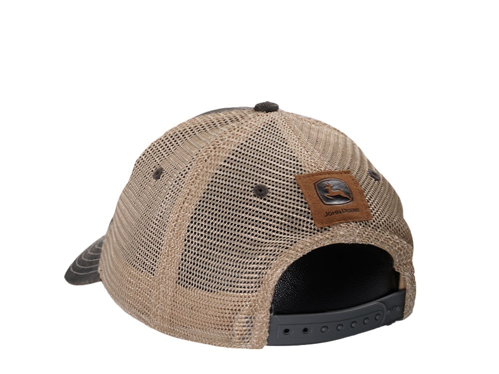 John Deere Parts And Service Vintage Trucker Snapback Casquette