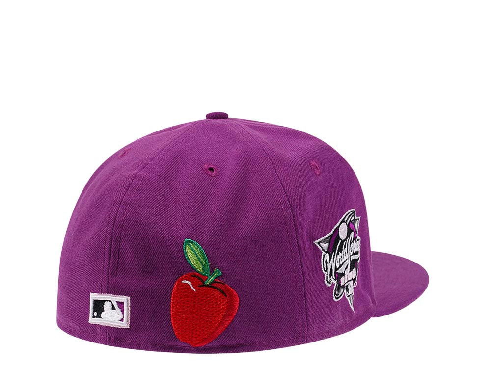 New Era New York Yankees NYC Icons World Series 2000 Grape and Pink Edition 59Fifty Fitted Casquette