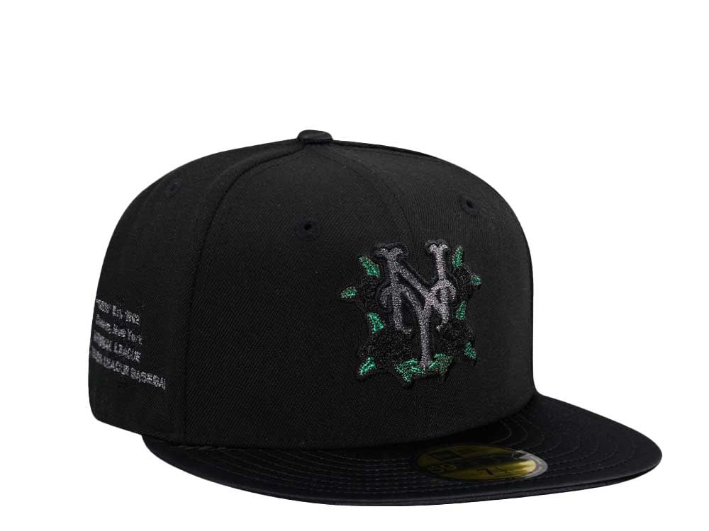 New Era New York Mets Dark Metallic Satin Brim Prime Edition 59Fifty Fitted Casquette