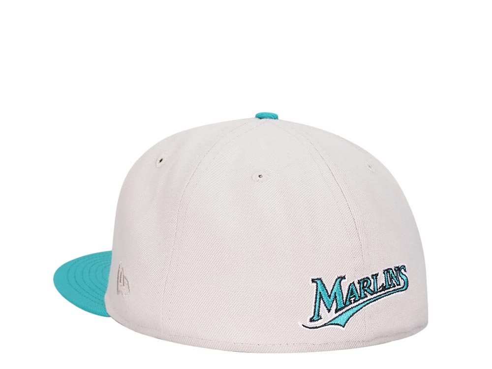 New Era Florida Marlins Inaugural Year 1993 Stone Script Two Tone Prime Edition 59Fifty Fitted Casquette