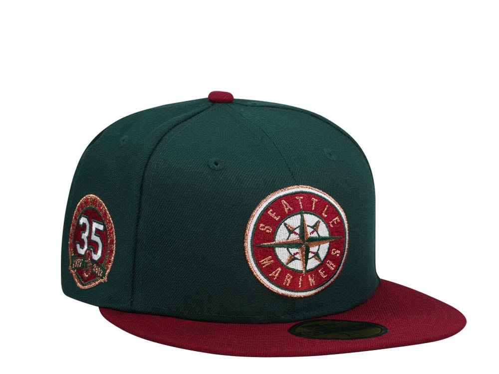 New Era Seattle Mariners 35th Anniversary Color Flip Final Two Tone Edition 59Fifty Fitted Casquette