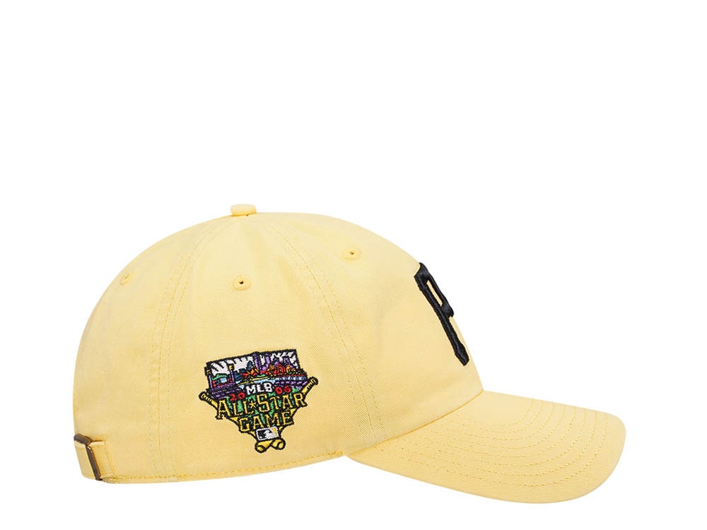 47Brand Pittsburgh Pirates All Star Game 2006 Maize Double Under Clean Up Strapback Casquette