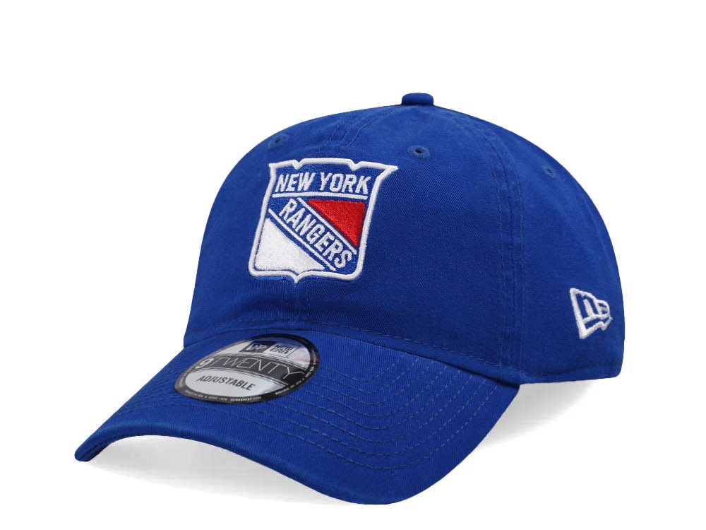 New Era New York Rangers NHL Injection 2024 Royal Blue 9Twenty Strapback Casquette