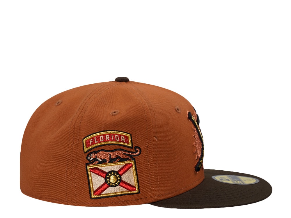 New Era Florida Panthers State Flag Brown  RealtreeTwo Tone Edition 59Fifty Fitted Casquette