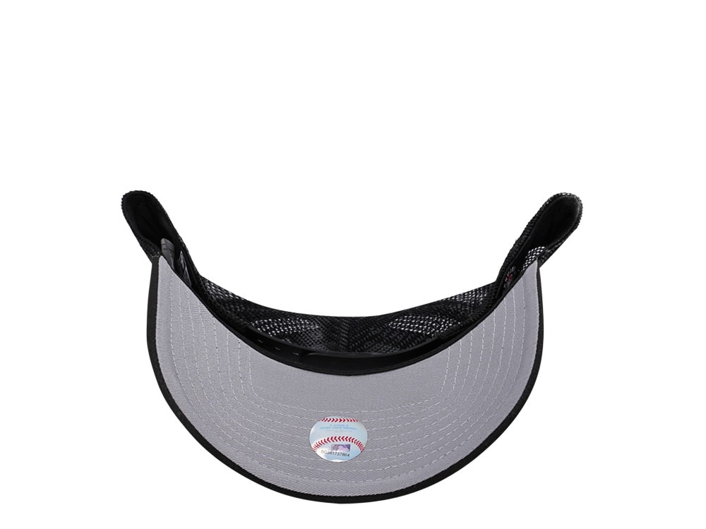 New Era Miami Heat Classic Black Trucker 9Forty A Frame Snapback Casquette