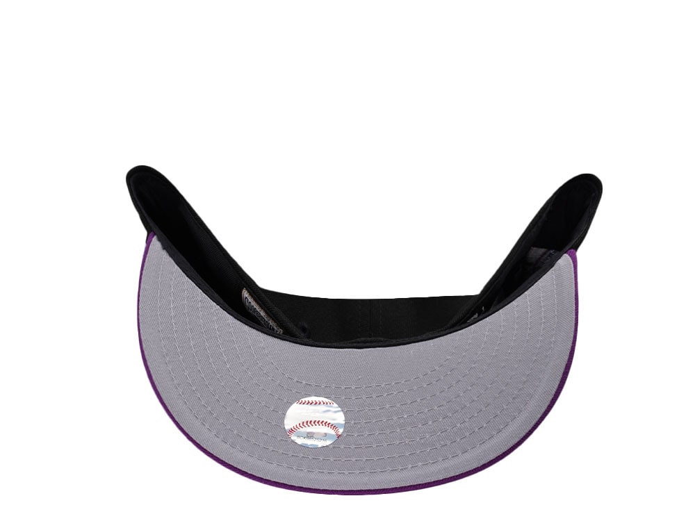 New Era Baltimore Orioles 30th Anniversary Metallic Plum Two Tone Edition 59Fifty Fitted Casquette