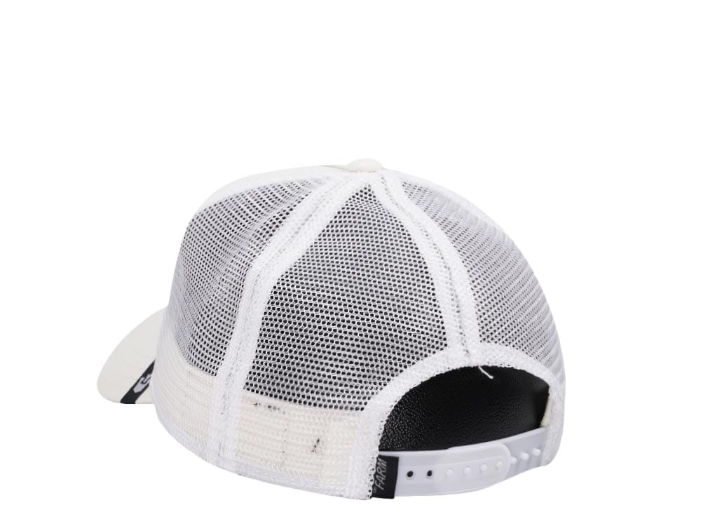 Goorin Bros The White Tiger White Trucker Snapback Casquette