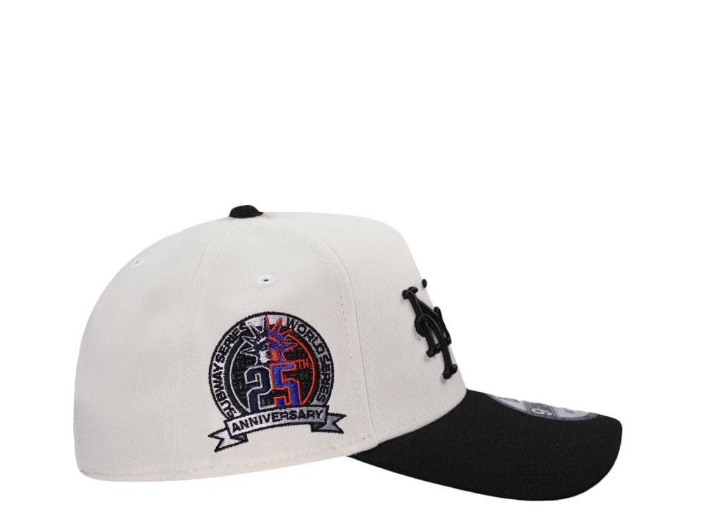 New Era New York Subway Series 25th Anniversary Chrome Two Tone Edition 9Forty A Frame Snapback Casquette