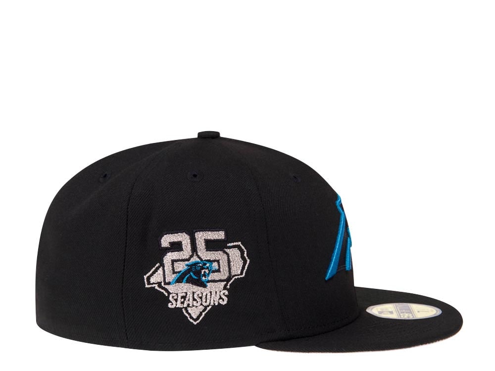 New Era Carolina Panthers 25 Seasons Black Classic Prime Edition 59Fifty Fitted Casquette