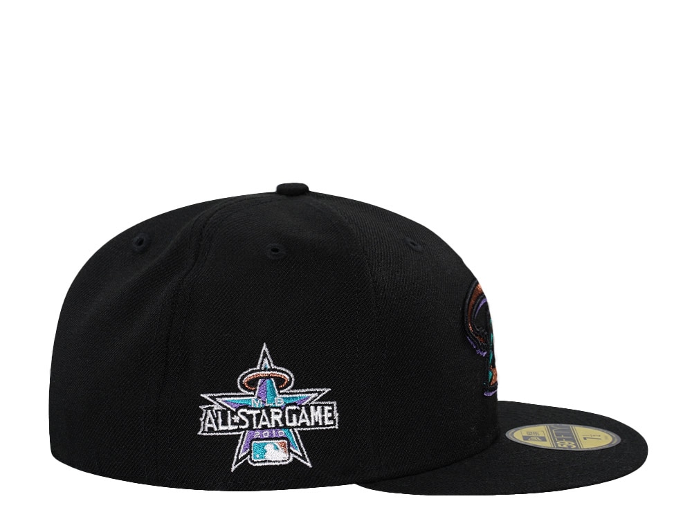 New Era Arizona Diamondbacks World Series 2001 Black and Purple Edition 59Fifty Fitted Casquette