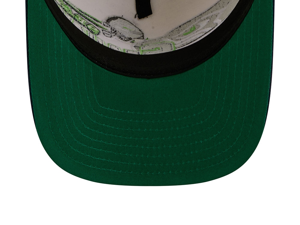 New Era Seattle Seahawks 1976 Classic Chrome Edition 9Fifty A Frame Snapback Casquette
