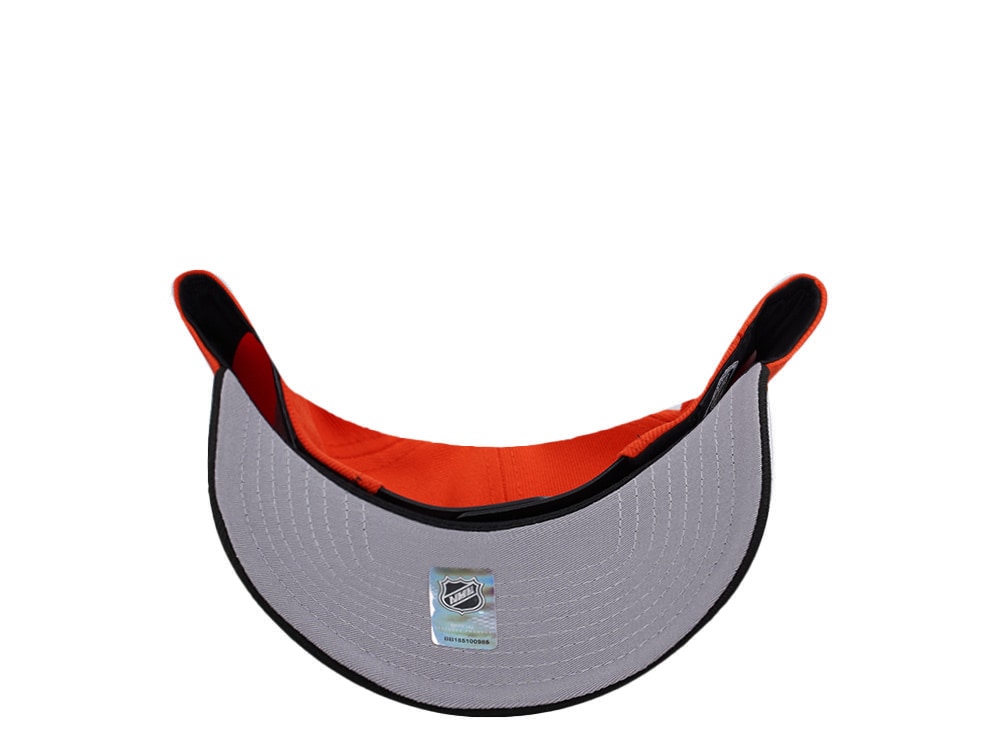 New Era Anaheim Ducks 30th Anniversary Orange Two Tone Edition 9Forty A Frame Snapback Casquette