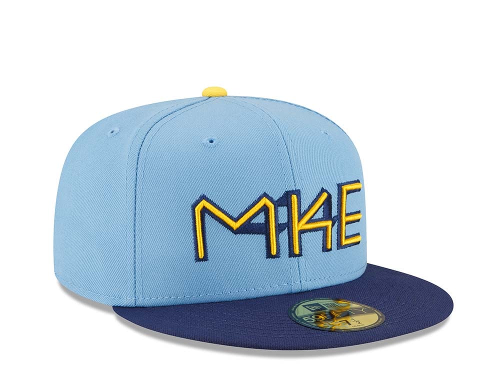 New Era Milwaukee Brewers Authentic City Connect 59Fifty Fitted Casquette