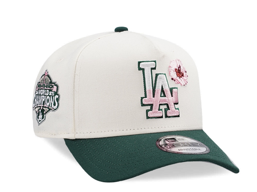 New Era Los Angeles Dodgers Back to Back Champions Chrome Two Tone Edition 9Forty A Frame Snapback Casquette