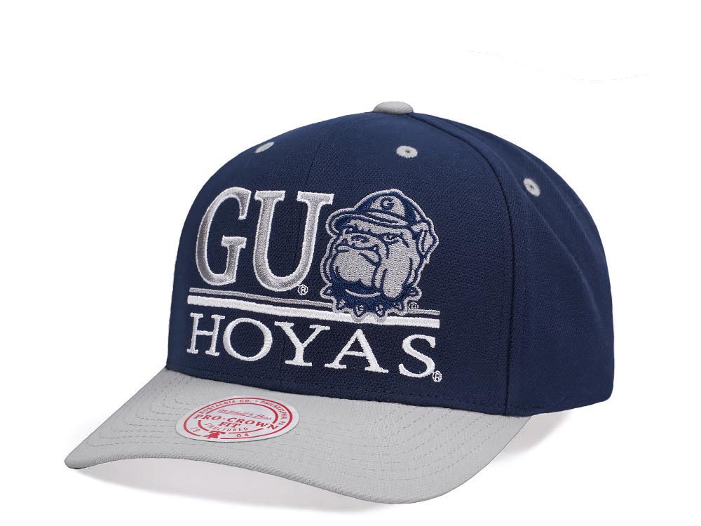 Mitchell & Ness Georgetown University Hoyas Pro Crown Fit Snapback Casquette