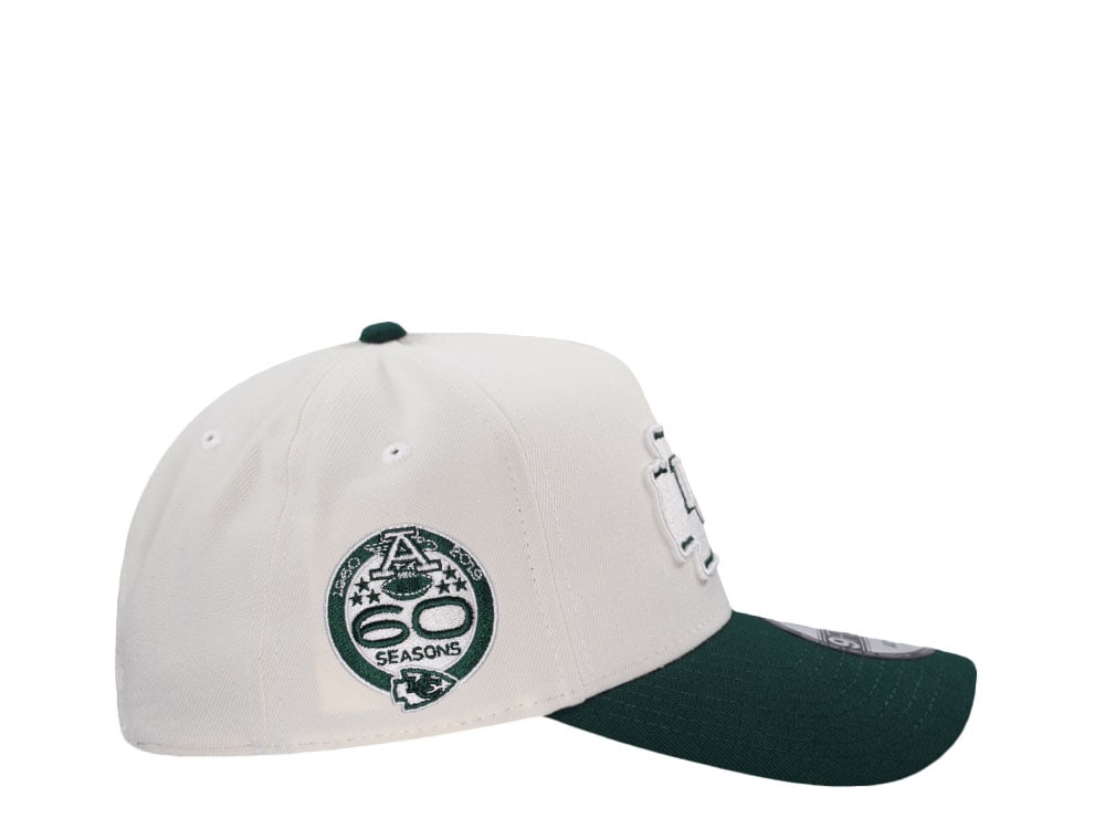 New Era Kansas City Chiefs 60 Seasons Chrome Two Tone Edition 9Forty A Frame Snapback Casquette