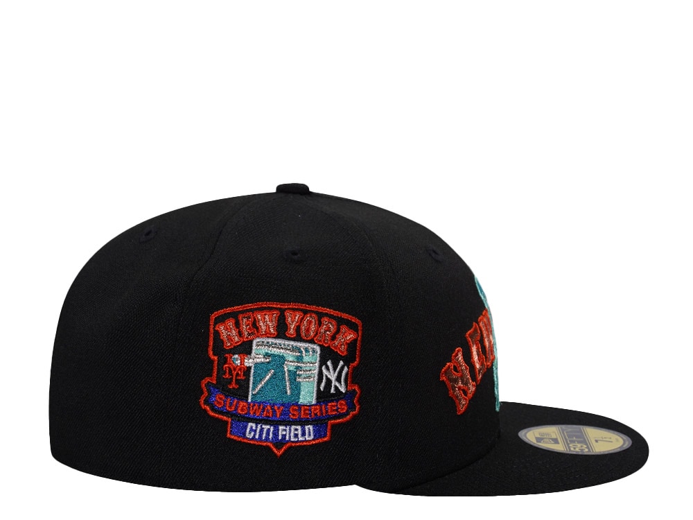 New Era New York Mets Subway Series Statue Black Prime Edition 59Fifty Fitted Casquette