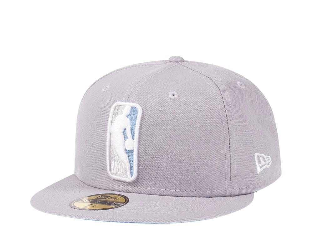 New Era NBA Logo Gray Edition 59Fifty Fitted Casquette
