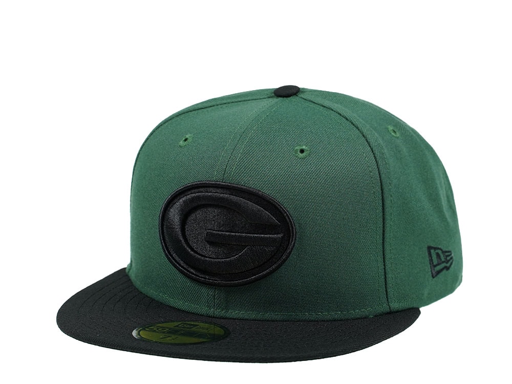 New Era Green Bay Packers All About Green and Black Edition 59Fifty Fitted Casquette