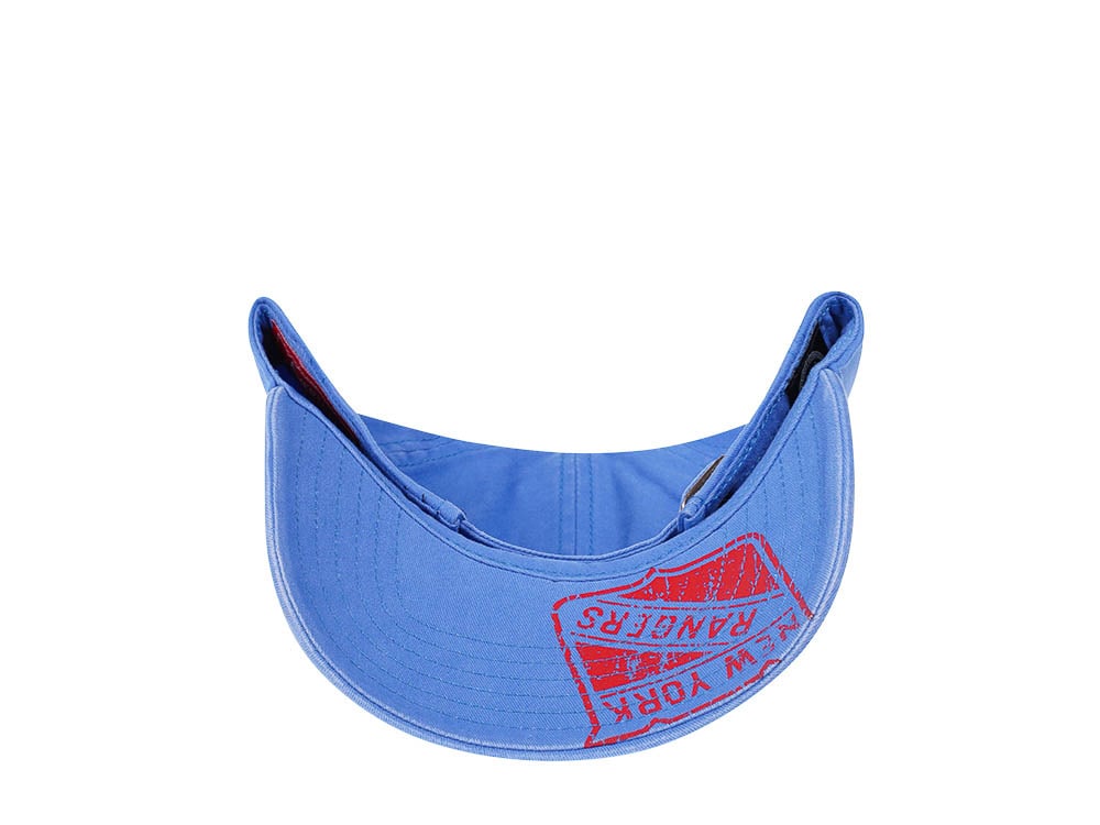 American Needle New York Rangers Blue Curved New Raglan Strapback Casquette