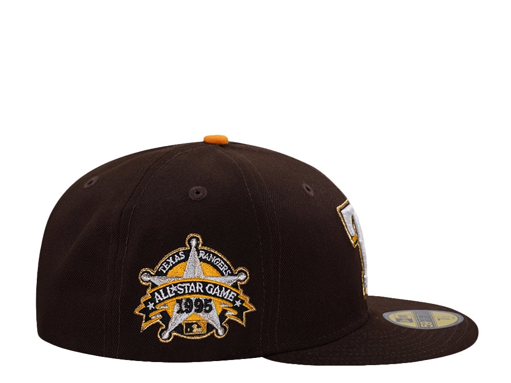 New Era Texas Rangers All Star Game 1986 Burnt Wood Prime Edition 59Fifty Fitted Casquette