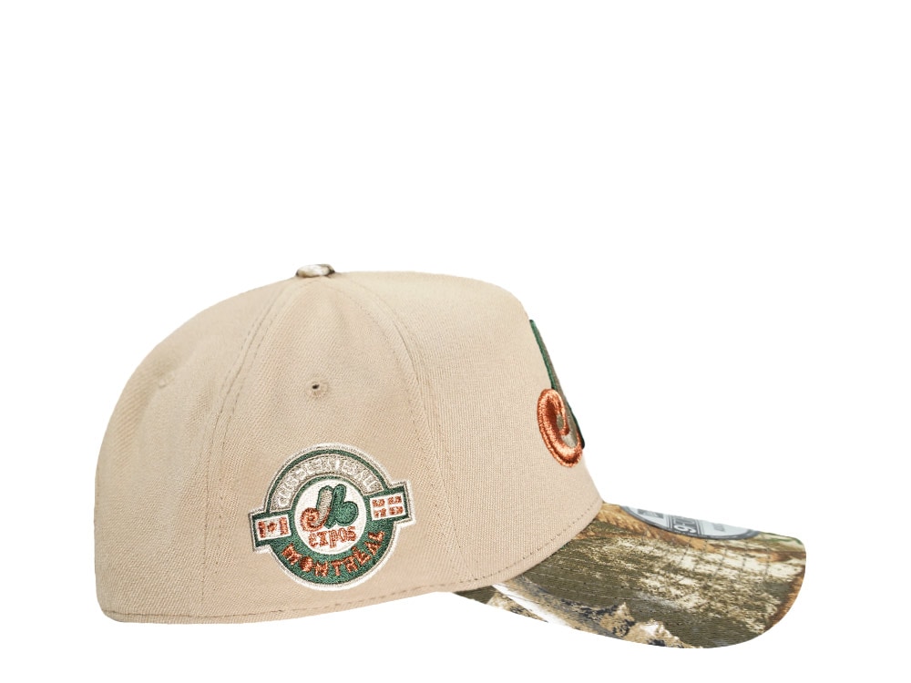 New Era Montreal Expos Camel Realtree Edition 9Forty Snapback Casquette