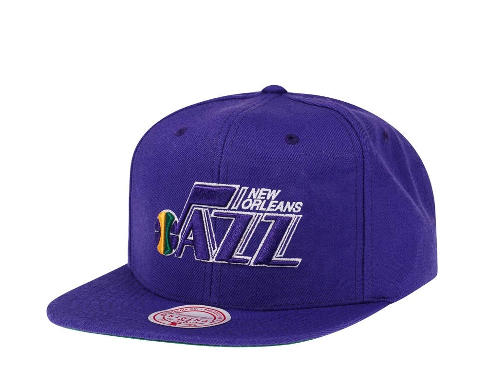Mitchell & Ness Utah Jazz Hardwood Classics Snapback Casquette