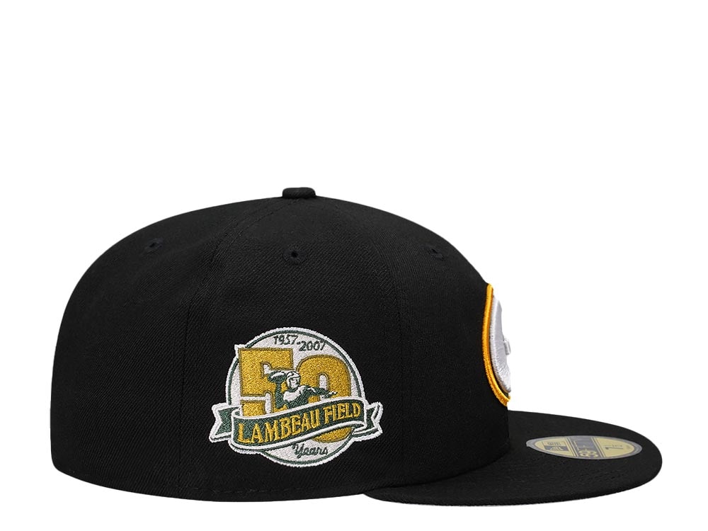 New Era Green Bay Packers 50 Years Lambeau Field Classic Prime Edition 59Fifty Fitted Casquette