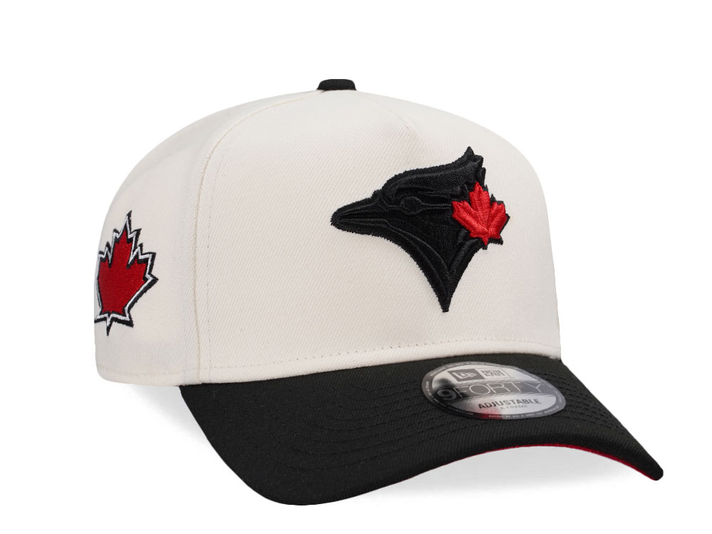 New Era Toronto Blue Jays Detail Chrome Two Tone Edition 9Forty A Frame Snapback Casquette