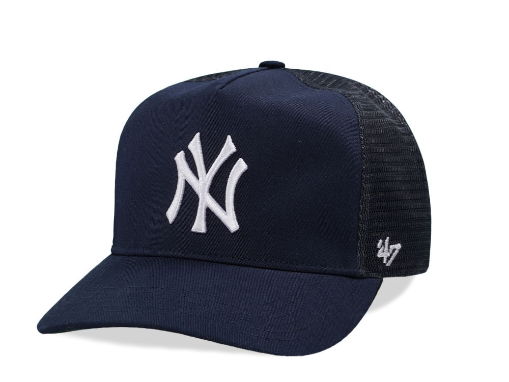 47Brand New York Yankees Navy Hitch Trucker Snapback Casquette