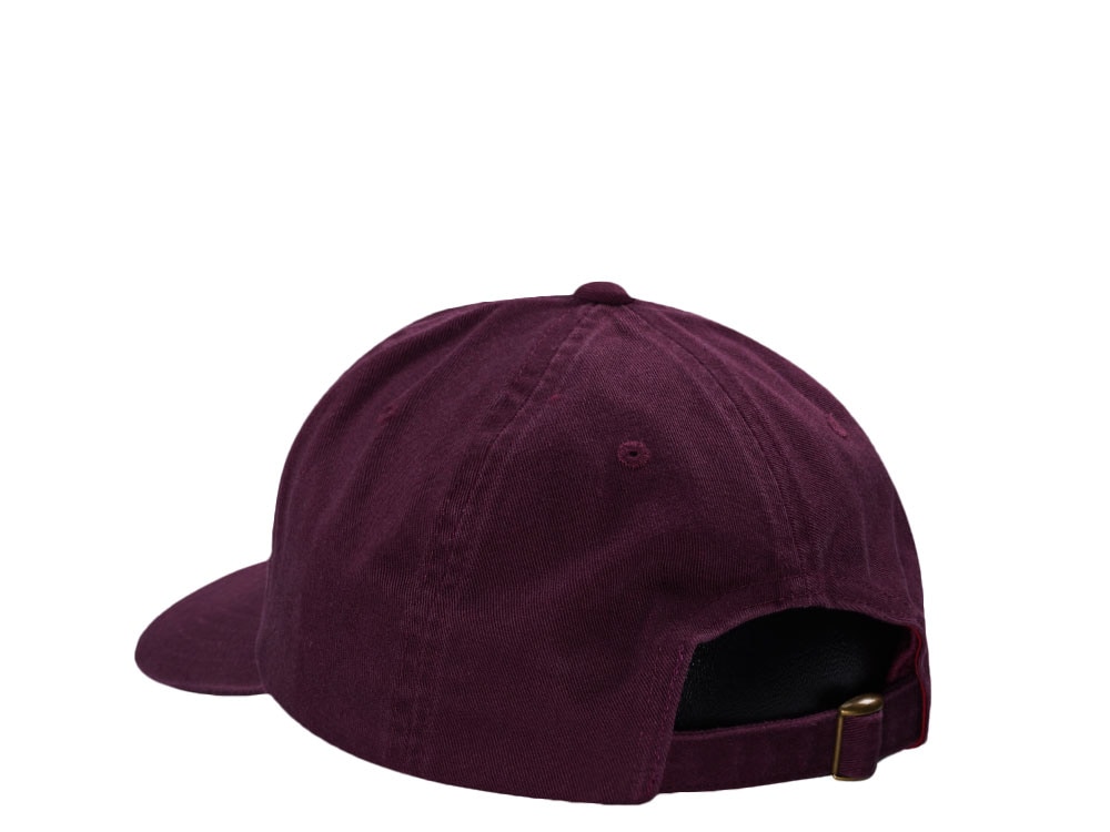 Brixton Logo Red Strapback Casquette