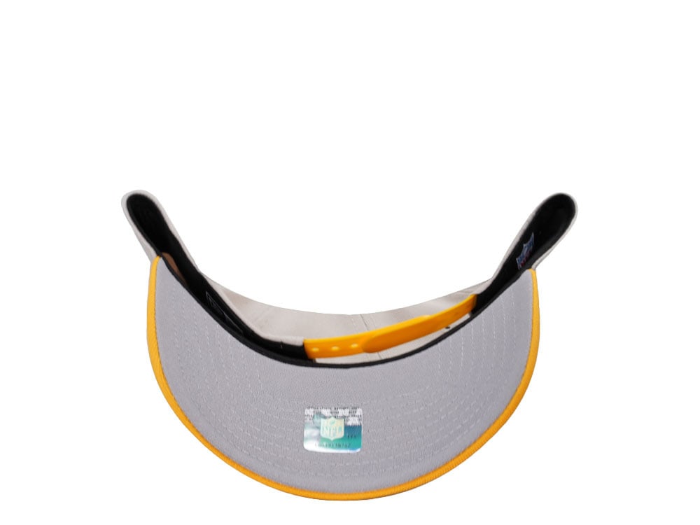 New Era Green Bay Packers Stone Two Tone 9Forty A Frame Snapback Casquette