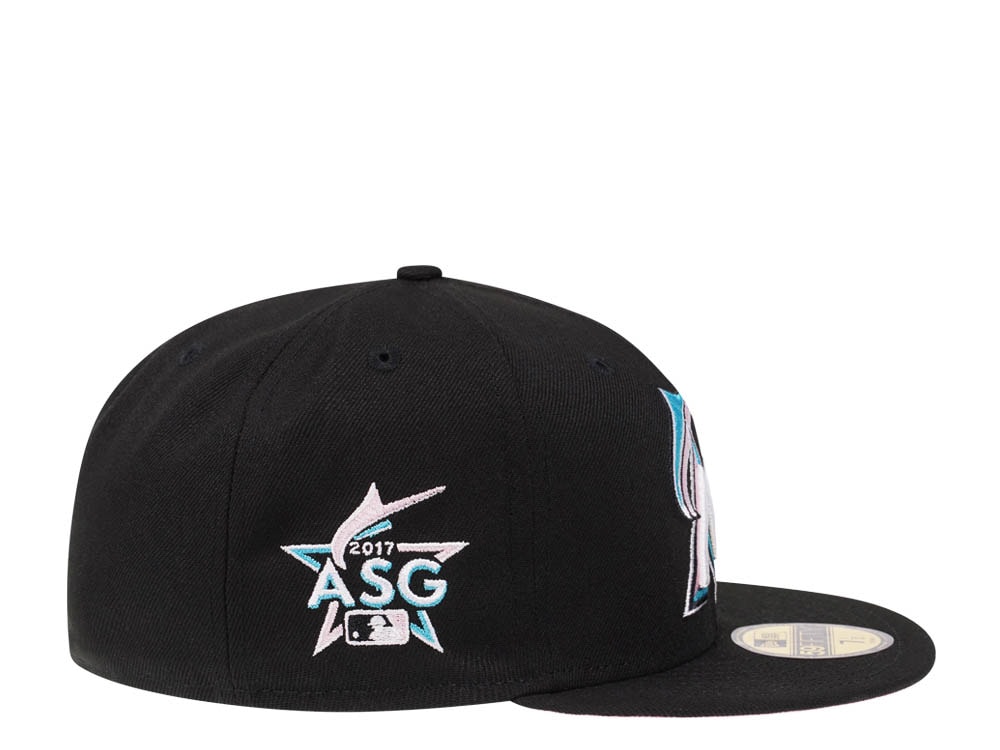 New Era Miami Marlins All Star Game 2017 Vice Pink Edition 59Fifty Fitted Casquette