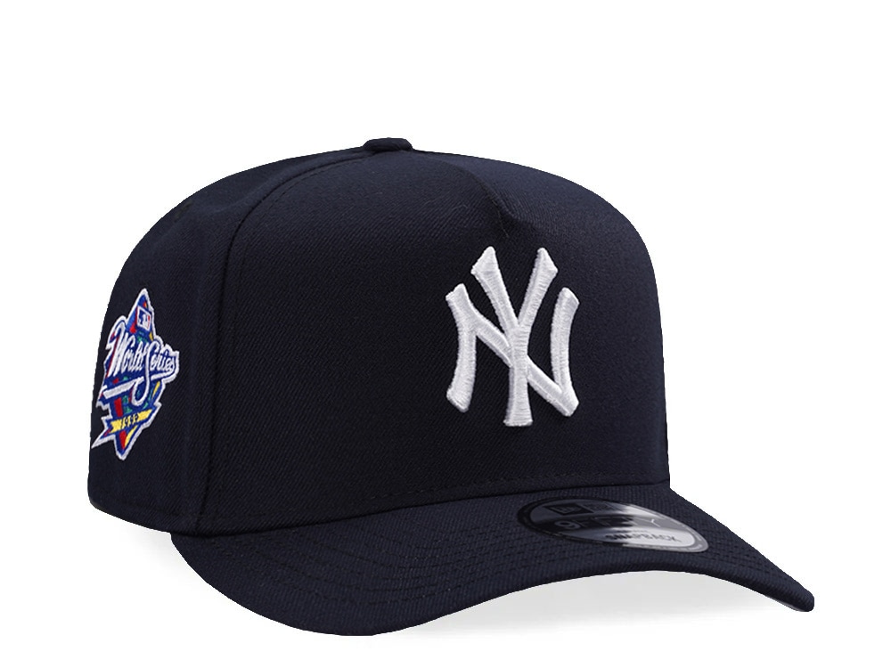 New Era New York Yankees World Series 1999 Navy Prime Edition 9Fifty A Frame Snapback Casquette