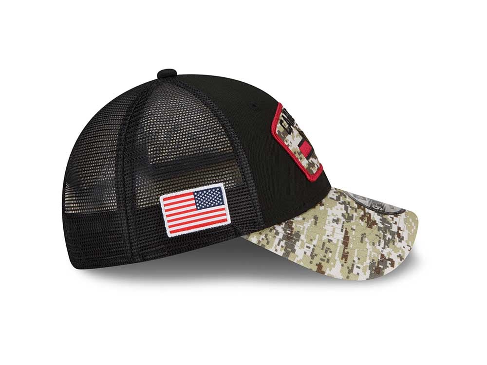New Era Arizona Cardinals Salute to Service 21 9Forty Trucker Snapback Casquette