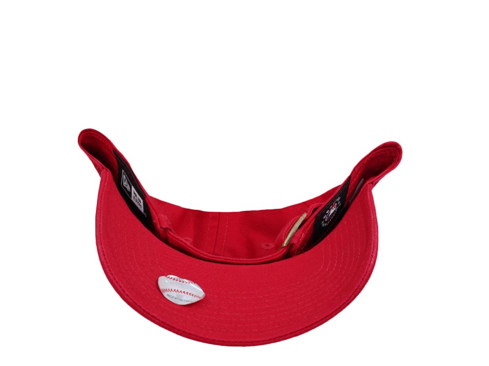 New Era Boston Red Sox Casual Classic Red Strapback Casquette