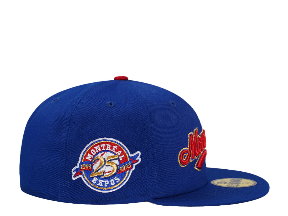 New Era Montreal Expos 25th Anniversary Blue Prime Edition 59Fifty Fitted Casquette