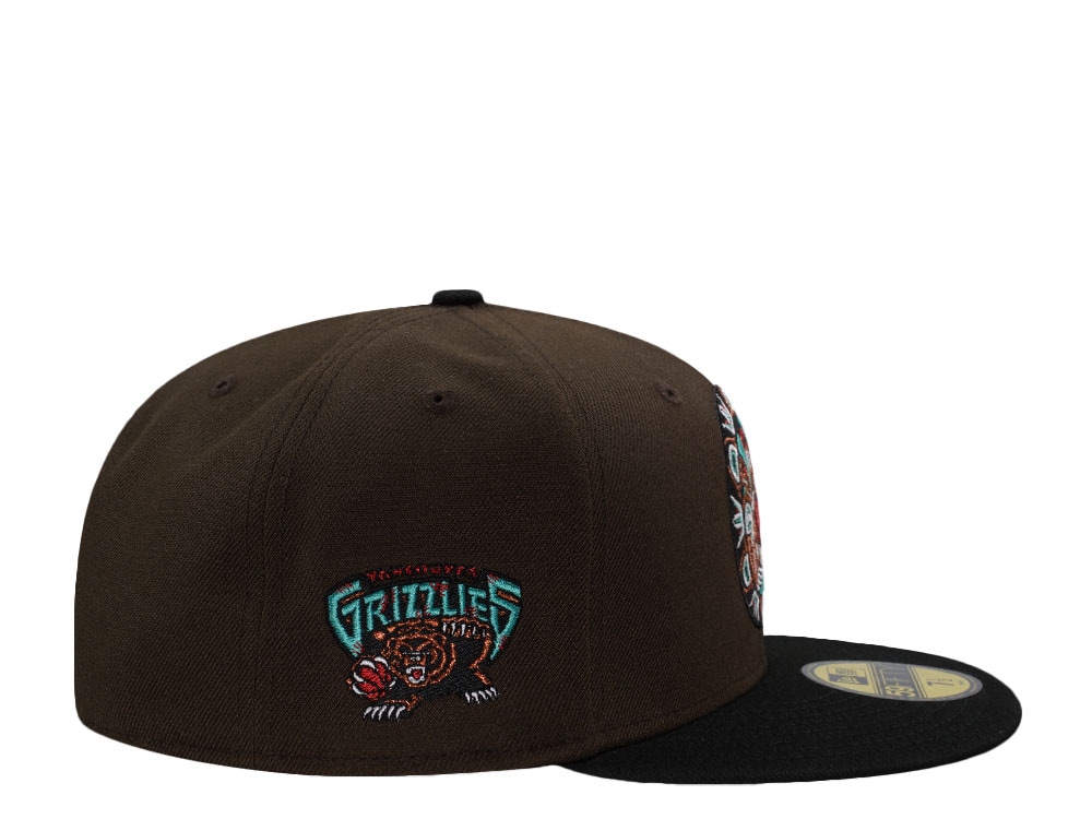 New Era Vancouver Grizzlies Alternate Logo Brown Tow Tone Edition 59Fifty Fitted Casquette
