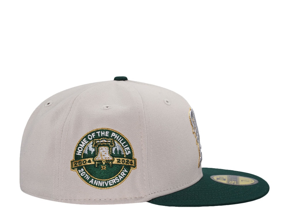 New Era Philadelphia Phillies 20th Anniversary Stone Two Tone Edition 59Fifty Fitted Casquette