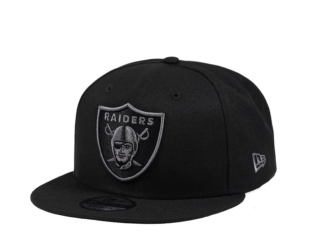 New Era Las Vegas Raiders Black and Grey Edition 9Fifty Snapback Casquette