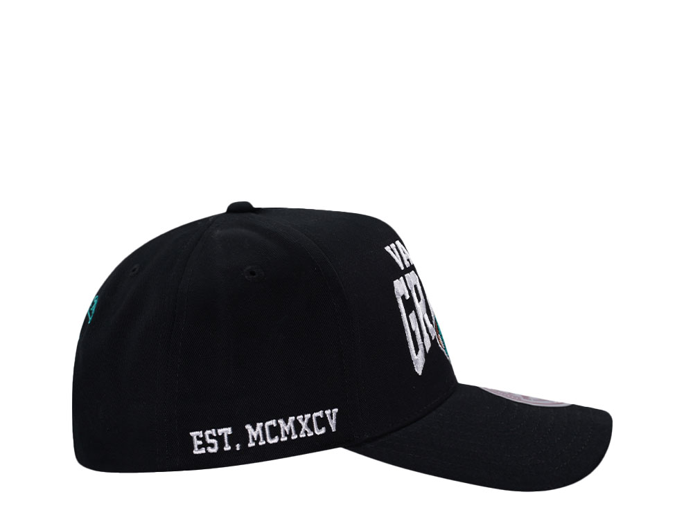 Mitchell & Ness Memphis Grizzlies Black Pro Pinch Fit Snapback Casquette